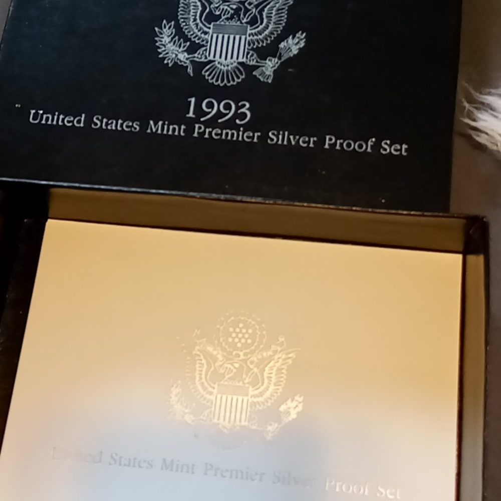 1993s Premier Silver Proof Set - image 5